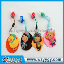 New custom cute rubber dust cap for promotional gift from factory